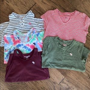 Abercrombie kids girls top lot size 9/10